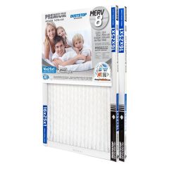 Pleated Filter 1" x 16" x 25" - White