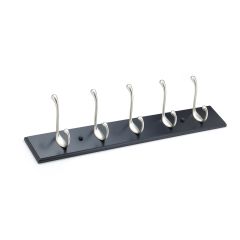 Utility Hook Rack  - Black - 605 mm x 92 mm