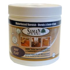 Vernis à base d'eau, mat, 472 ml