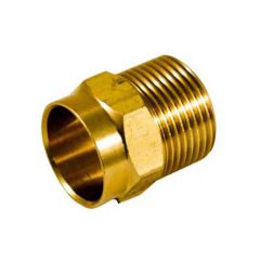 Adaptateur mâle sans plomb, 1/2" x 1/2"