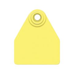 Etiquette vierge pour bovins