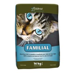Nourriture pour chat familial, 8 kg
