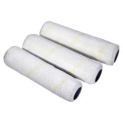 Paint Roller - Microfibre - 15 mm x 5/8" x 9 1/2" - 3/Pkg