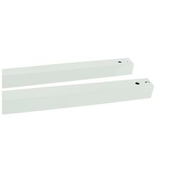 Barreaux d'attache pour rampe, 38", blanc, 2/pqt