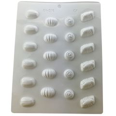 Moule à bonbons, blanc, assorties, 22/pqt
