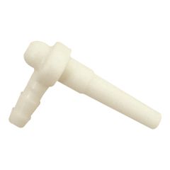 Chalumeau avec sapin Maxflow, 5/16", blanc