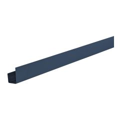 Moulure en J CanExel Ced'R-Vue, 1" x 10', Bleu minuit