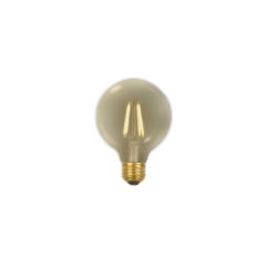 Ampoule DEL à filament, type G, blanc doux, fumée, 5 W