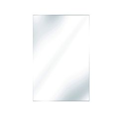 Panneau en verre trempé, 36" x 35 7/8" x 1/4", clair