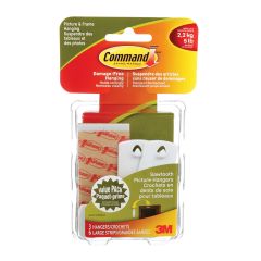 Sawtooth hanging hooks