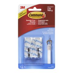 Command Clear Medium Wire Toggle Hook