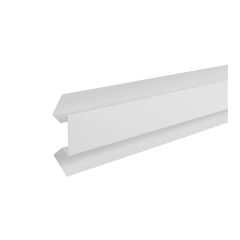 Coin intérieur CanExel, 1" x 10', Blanc
