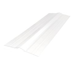 Tuftex RidgeLite Panel - 24" x 10.5' - Clear