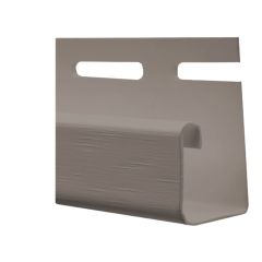 Moulure en J en vinyle, Taupe, 5/8" x 12’
