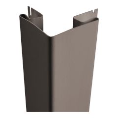 Coin extérieur en vinyle, Taupe, 3" x 120"