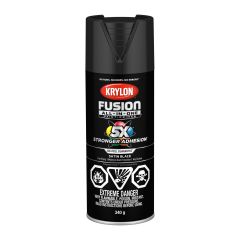 Fusion Spray Paint And Primer All-In-One - 340 g - Black - Satin