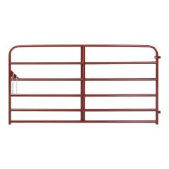 True North Light Farm Gate -20-Gauge- Red - 8'