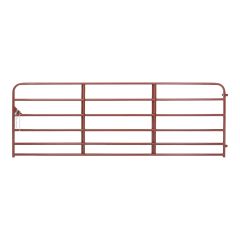 True North Light Farm Gate -20-Gauge- Red - 12'
