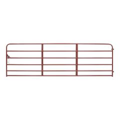 True North Light Farm Gate -20-Gauge- Red - 14'