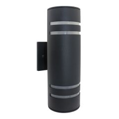 Luminaire mural extérieur, noir