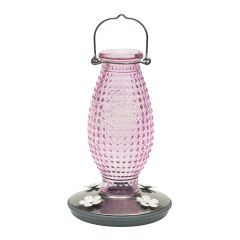 Hobnail hummingbird feeder