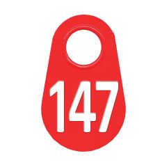 Étiquette d'identification pour le cou #147
