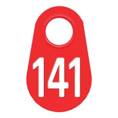 Étiquette d'identification pour le cou #141