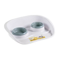 Gamelle double pour chats