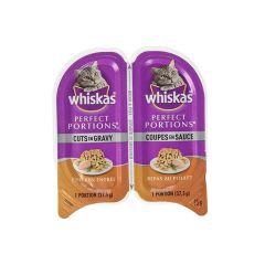 Coupes en sauce pour chats Whiskas Perfect Portions