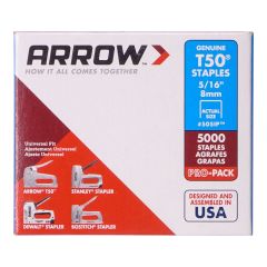 Agrafes T50, 5/16", 5000/pqt