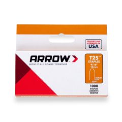 Agrafes T25, 9/16", 1000/pqt