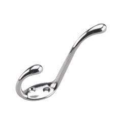 Heavy Duty Coat Hook - Chrome - 5 1/2"