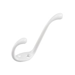 Heavy Duty Coat Hook - White - 5 1/2"