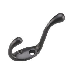 Heavy Duty Coat Hook - Black - 3 1/2"