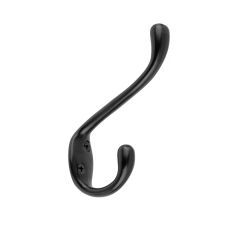 Heavy Duty Coat Hook - Black - 5 1/2"