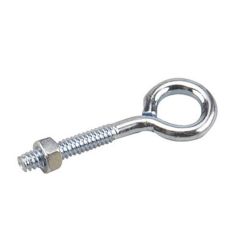 Eye Bolt with Nut - Zinc - 3/16" x 2"