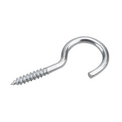 Screw Hook - Zinc - 6/Pkg - 1 7/8"