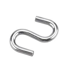 S-Hook - Zinc - 11 mm x 1 1/2" x 4.3 mm