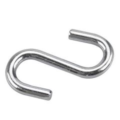 S-Hook - Zinc - 20 mm x 3" x 7.6 mm
