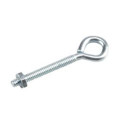 Eye Bolt with Nut - Zinc - 3/16" x 2 1/2"