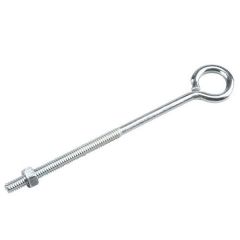 Eye Bolt with Nut - Zinc - 1/4" x 6"