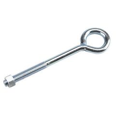 Eye Bolt with Nut - Zinc - 1/2" x 8"