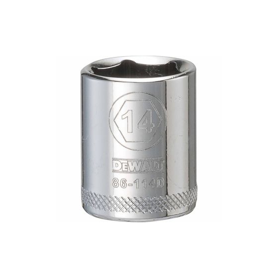 Douille 14 mm, 6 pans, à prise 1/4"