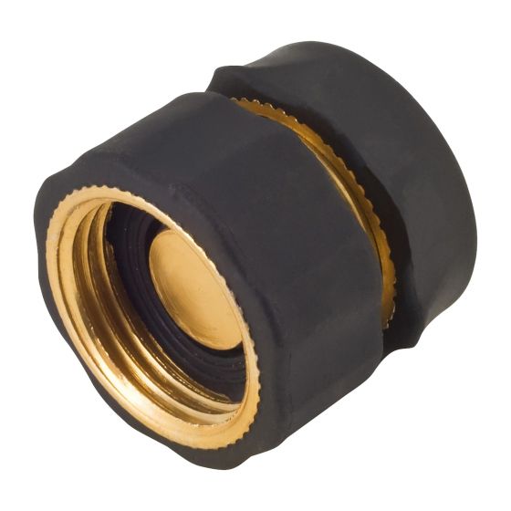 Metal Product End Connector with Water Stop