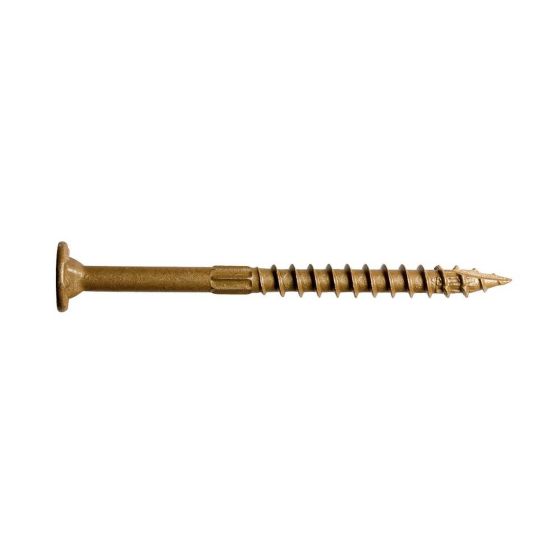 T25 Framing Tan Screw - .160 x 4" - 50/Pkg