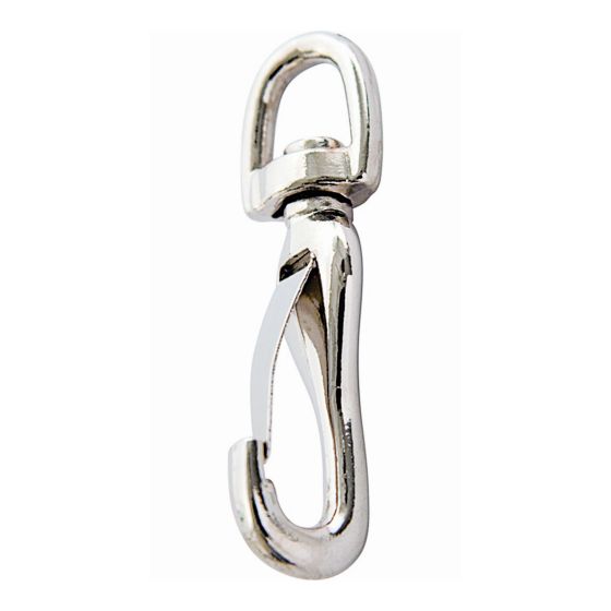 Mini-mousqueton à ressort à oeillet pivotant, 3/8" x 2 1/2"