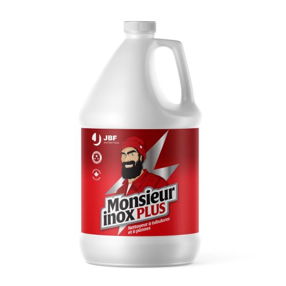 Nettoyeur à tubulures et à pannes d'évaporateur Monsieur Inox Plus, 3,78 l