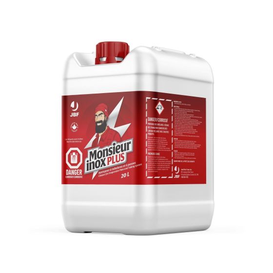 Nettoyeur à tubulures et à pannes d'évaporateur Monsieur Inox Plus, 20 l