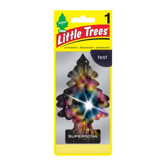 Désodorisant Little Trees pour véhicule, parfum Supernova