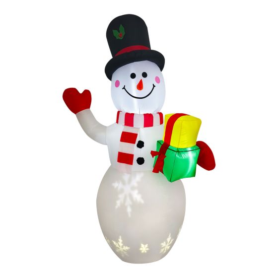 Inflatable Snowman Illuminate - 8'